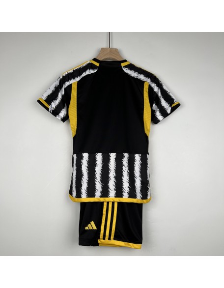  Juventus Home Football Shirt 23/24 For Kids