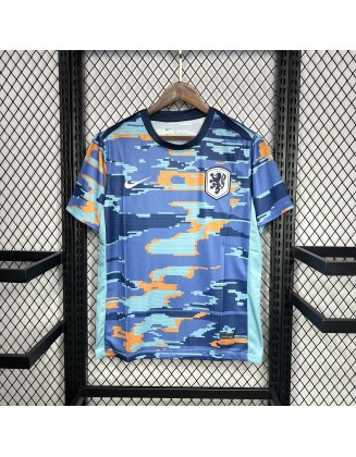 Netherlands Pre-match training Jerseys 2024