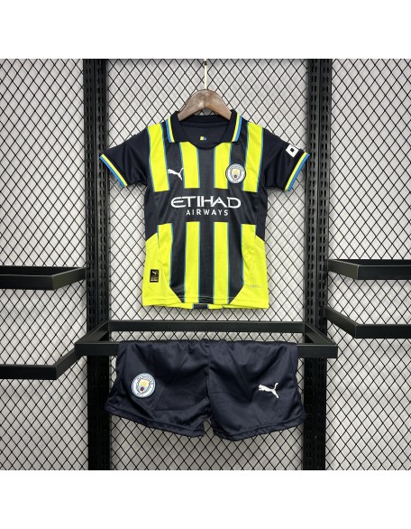 Manchester City Away Jersey 24/25 For Kids 