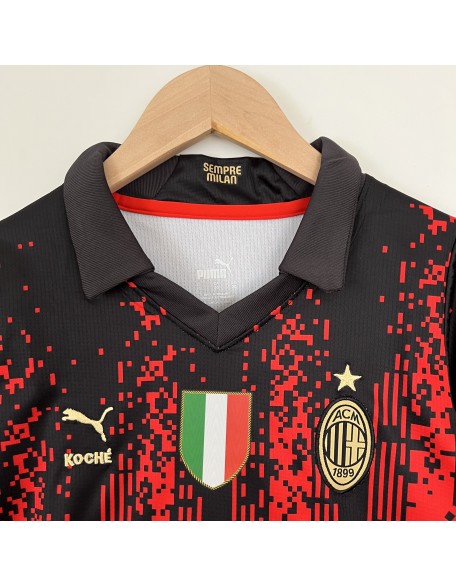 AC Milan Third Away Football Shirt 23/24 Kids