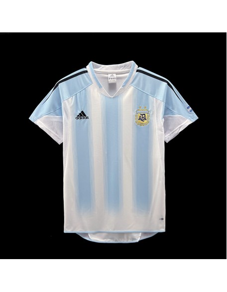 Argentina Home Jerseys 04/05 Retro 