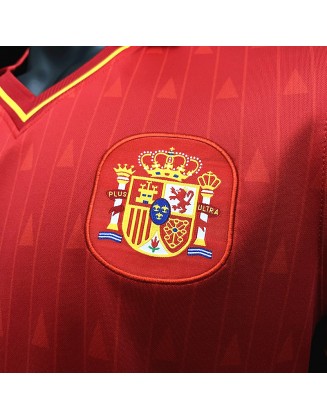 Spain Home Jerseys 88/91 Retro