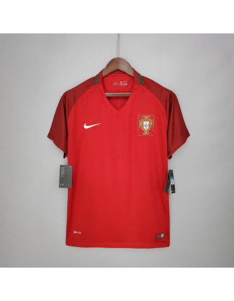 Portugal Home Jerseys 2016 Retro