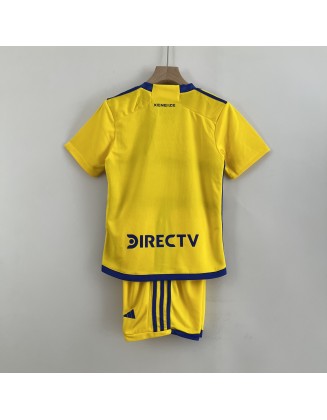 Boca Juniors Away Jersey For Kids 23/24