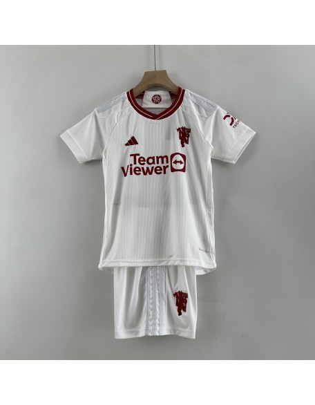 Manchester United Second Away Jersey 23/24 For Kids 