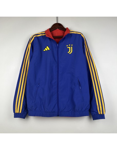 23/24 Juventus double sided windbreaker 