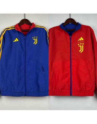 23/24 Juventus double sided windbreaker 