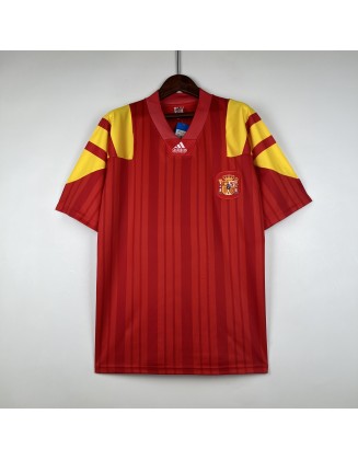 Spain Home Jerseys 92/94 Retro