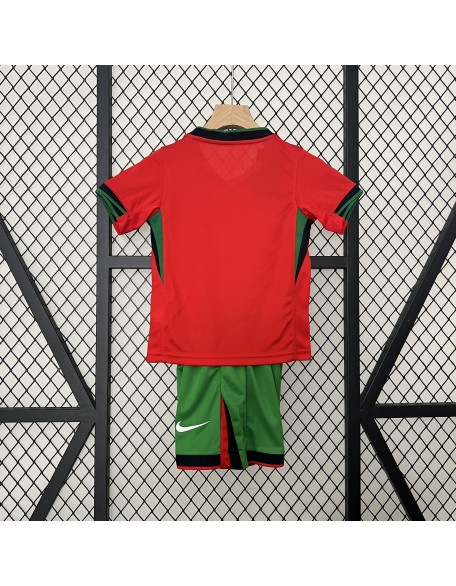 Portugal Home Jerseys 2024 Kids