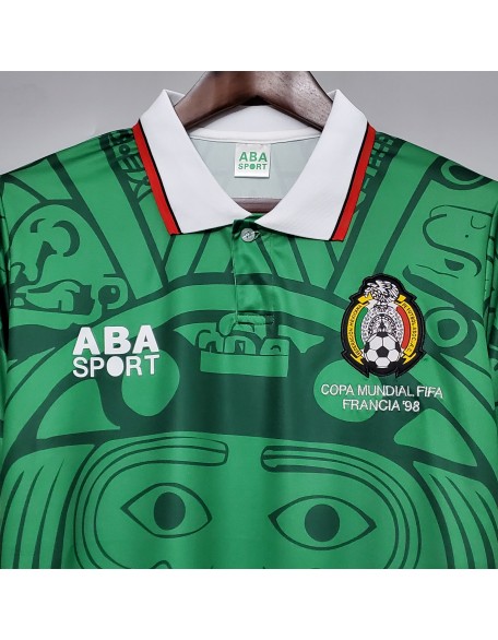 Mexico Home Jerseys 1998 Retro