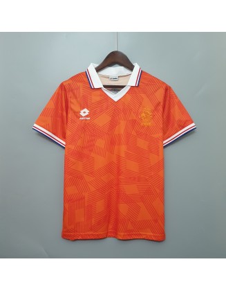 Netherlands Home Jerseys 1991 Retro 