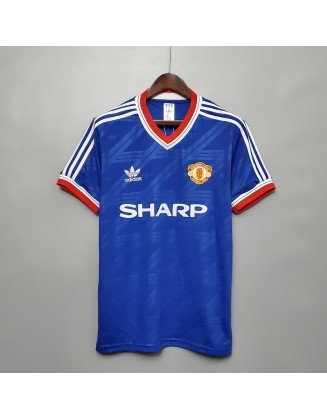 Manchester United Jersey 86/88 Retro 