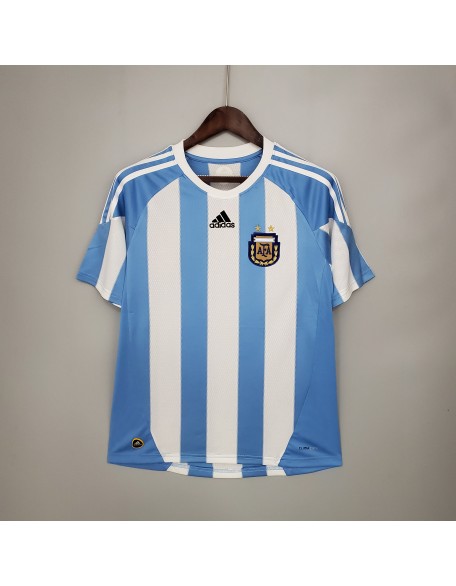 Argentina Home Jerseys 2010 Retro 