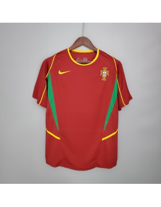 Portugal Home Jerseys 2002 Retro