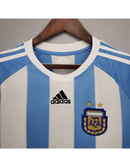 Argentina Home Jerseys 2010 Retro 