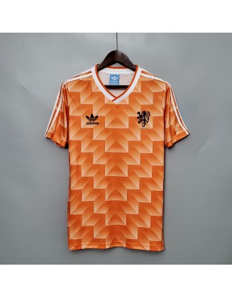 Netherlands Home Jerseys 1988 Retro 