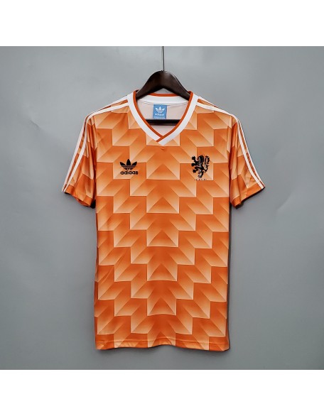 Netherlands Home Jerseys 1988 Retro 