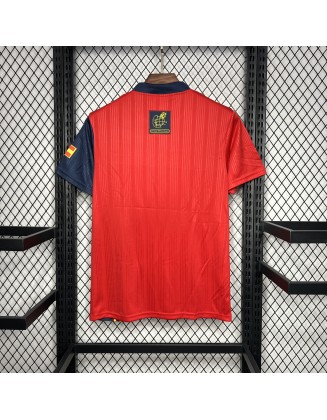 Spain Home Jerseys 1996 Retro