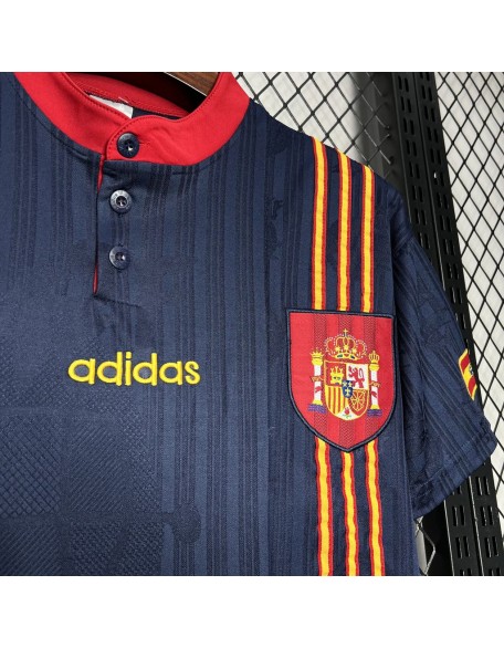 Spain Away Jerseys 1996 Retro